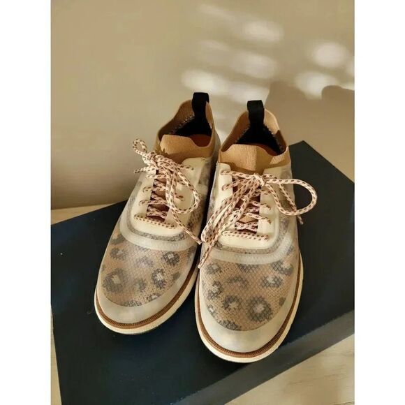 Cole Haan 4.ZeroGrand Avant Oxford Leopard W6.5 - Picture 2 of 12